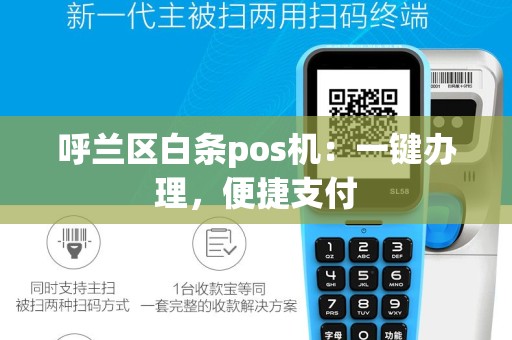 呼兰区白条pos机：一键办理，便捷支付
