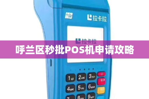 呼兰区秒批POS机申请攻略
