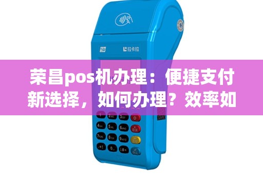 荣昌pos机办理：便捷支付新选择，如何办理？效率如何？