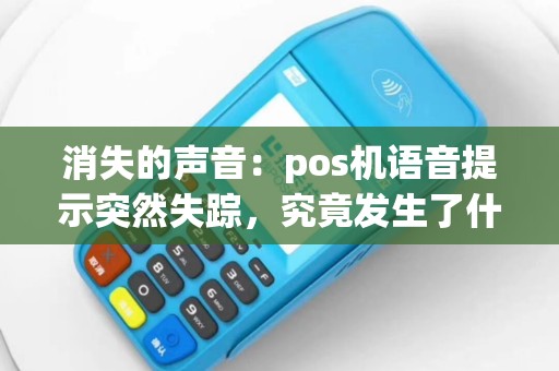 消失的声音：pos机语音提示突然失踪，究竟发生了什么？