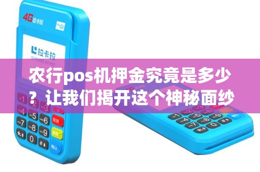 农行pos机押金究竟是多少？让我们揭开这个神秘面纱！