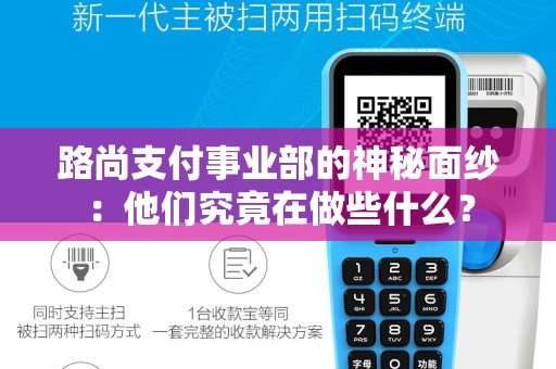 路尚支付事业部的神秘面纱：他们究竟在做些什么？