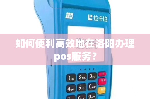 如何便利高效地在洛阳办理pos服务？