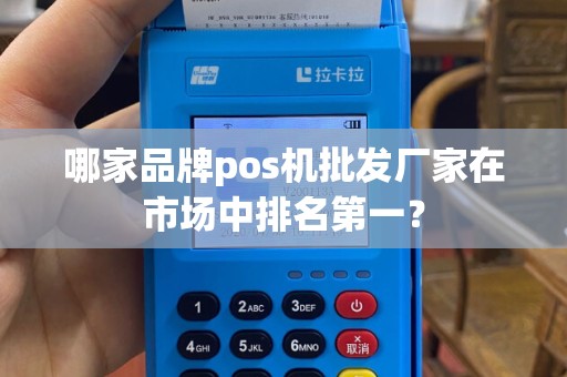 哪家品牌pos机批发厂家在市场中排名第一？