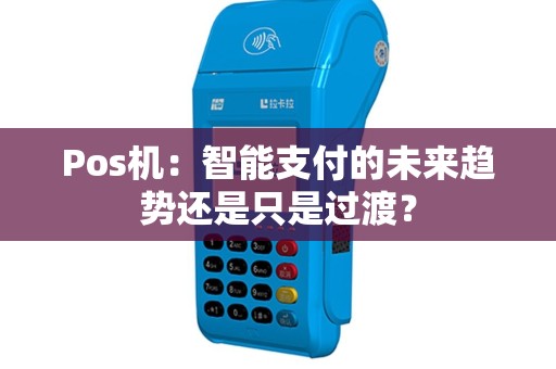 Pos机：智能支付的未来趋势还是只是过渡？