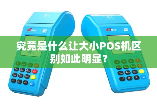 究竟是什么让大小POS机区别如此明显？