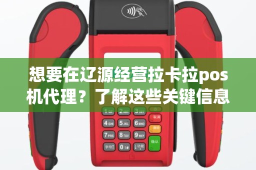 想要在辽源经营拉卡拉pos机代理？了解这些关键信息！
