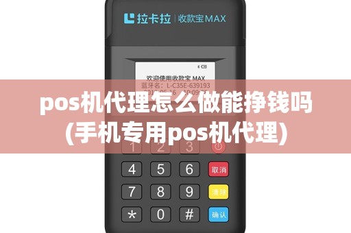 pos机代理怎么做能挣钱吗(手机专用pos机代理)