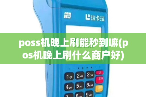 poss机晚上刷能秒到嘛(pos机晚上刷什么商户好)