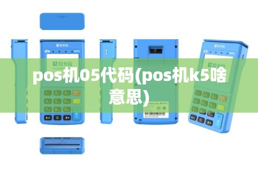 pos机05代码(pos机k5啥意思)