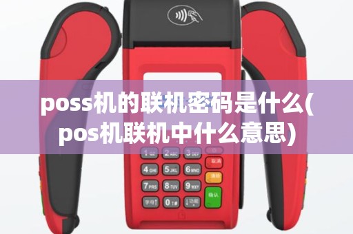 poss机的联机密码是什么(pos机联机中什么意思)