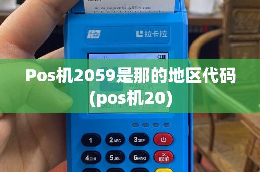 Pos机2059是那的地区代码(pos机20)