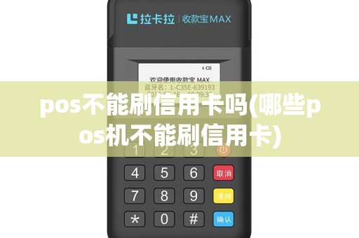 pos不能刷信用卡吗(哪些pos机不能刷信用卡)