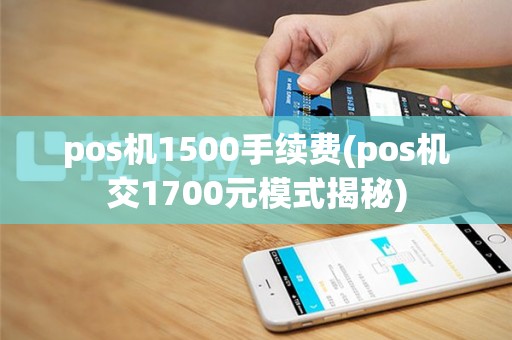 pos机1500手续费(pos机交1700元模式揭秘)