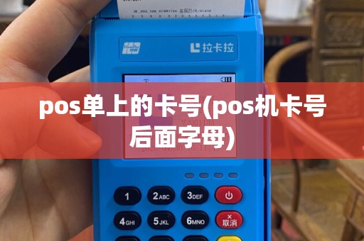 pos单上的卡号(pos机卡号后面字母)