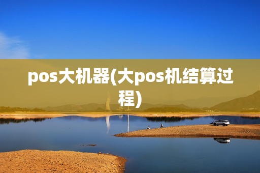 pos大机器(大pos机结算过程)