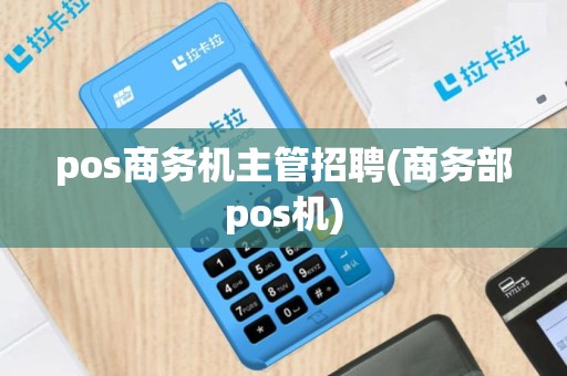 pos商务机主管招聘(商务部pos机)