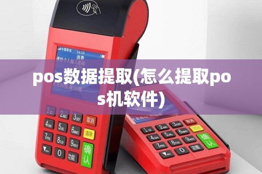 pos数据提取(怎么提取pos机软件)