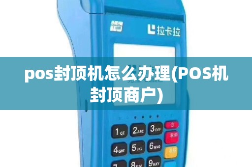 pos封顶机怎么办理(POS机封顶商户)