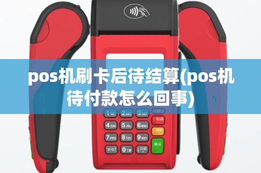 pos机刷卡后待结算(pos机待付款怎么回事)