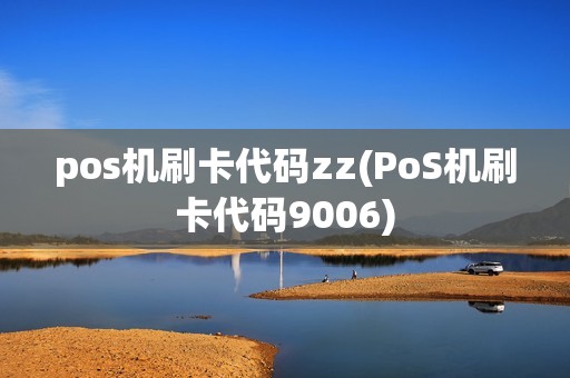 pos机刷卡代码zz(PoS机刷卡代码9006)