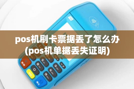 pos机刷卡票据丢了怎么办(pos机单据丢失证明)