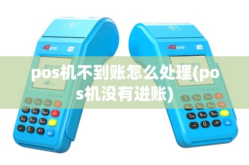 pos机不到账怎么处理(pos机没有进账)