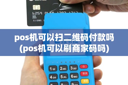 pos机可以扫二维码付款吗(pos机可以刷商家码吗)