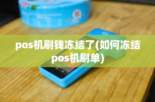 pos机刷钱冻结了(如何冻结pos机刷单)