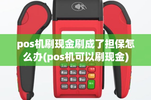 pos机刷现金刷成了担保怎么办(pos机可以刷现金)