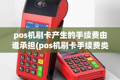 pos机刷卡产生的手续费由谁承担(pos机刷卡手续费类型)