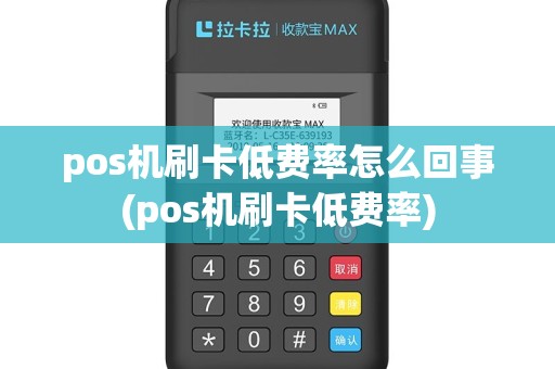 pos机刷卡低费率怎么回事(pos机刷卡低费率)