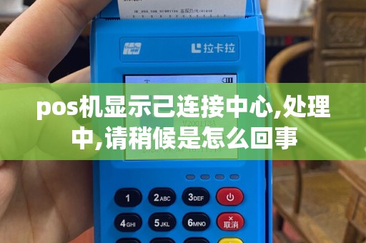 pos机显示己连接中心,处理中,请稍候是怎么回事