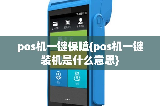 pos机一键保障{pos机一键装机是什么意思}