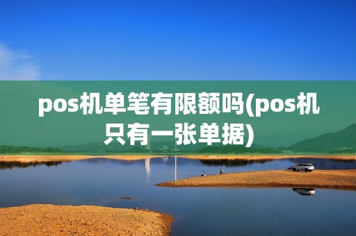 pos机单笔有限额吗(pos机只有一张单据)