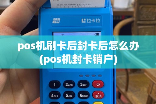 pos机刷卡后封卡后怎么办(pos机封卡销户)