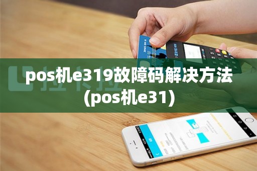 pos机e319故障码解决方法(pos机e31)