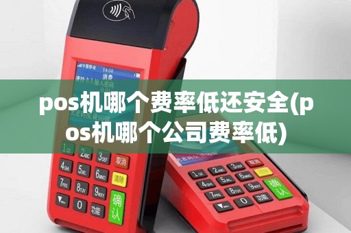 pos机哪个费率低还安全(pos机哪个公司费率低)