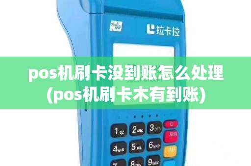 pos机刷卡没到账怎么处理(pos机刷卡木有到账)