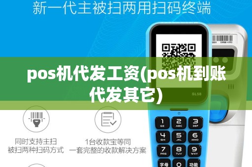 pos机代发工资(pos机到账代发其它)