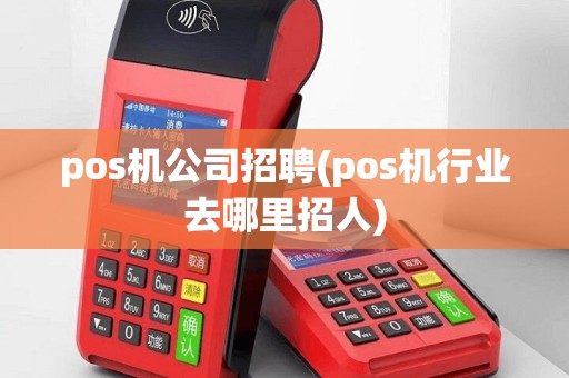 pos机公司招聘(pos机行业去哪里招人)