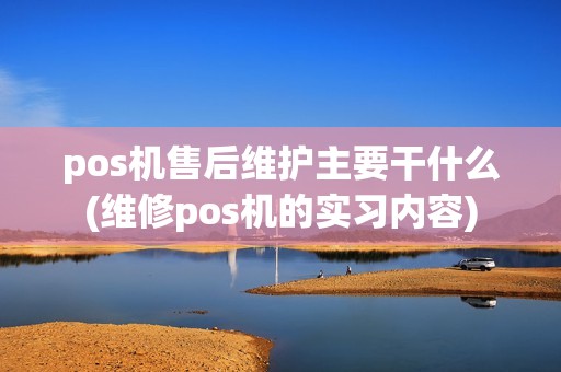 pos机售后维护主要干什么(维修pos机的实习内容)