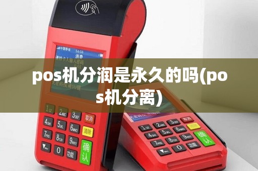 pos机分润是永久的吗(pos机分离)