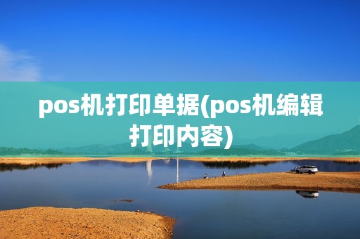 pos机打印单据(pos机编辑打印内容)