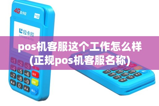 pos机客服这个工作怎么样(正规pos机客服名称)