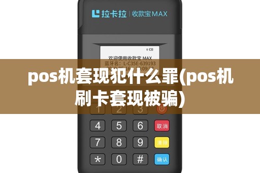 pos机套现犯什么罪(pos机刷卡套现被骗)
