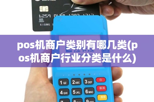 pos机商户类别有哪几类(pos机商户行业分类是什么)