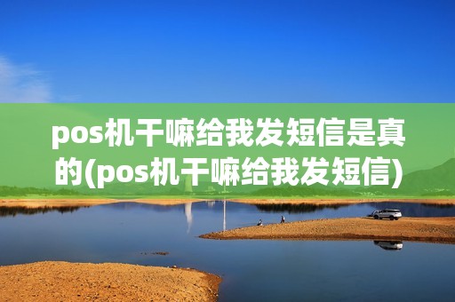 pos机干嘛给我发短信是真的(pos机干嘛给我发短信)