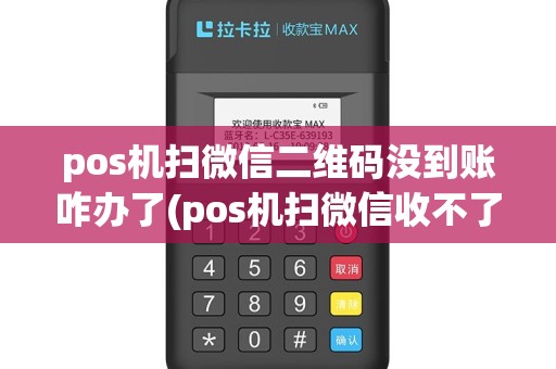 pos机扫微信二维码没到账咋办了(pos机扫微信收不了)