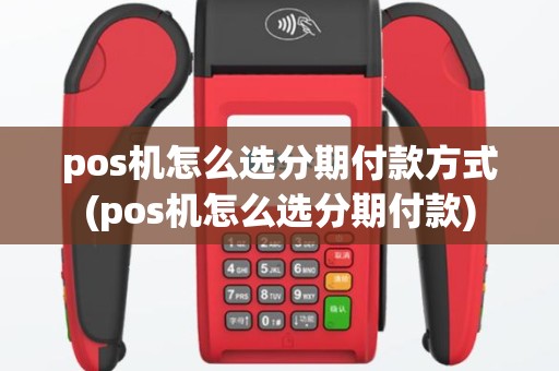 pos机怎么选分期付款方式(pos机怎么选分期付款)